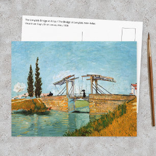 Carte Postale Vincent van Gogh - Pont de Langlois à Arles #3