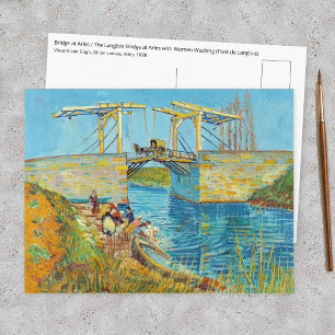 Carte Postale Vincent van Gogh - Pont Langlois à Arles #1