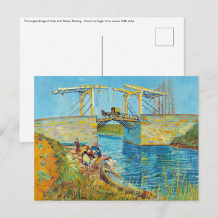Carte Postale Vincent van Gogh - Pont Langlois à Arles #1