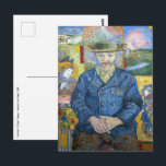 Carte Postale Vincent van Gogh - Portrait de Pere Tanguy<br><div class="desc">Portrait de Pere Tanguy - Vincent van Gogh,  1888</div>