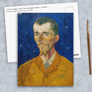 Carte Postale Vincent Van Gogh - Portrait d'Eugène Boch, Arles