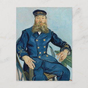 Carte Postale Vincent Van Gogh Portrait du facteur Joseph Roulin