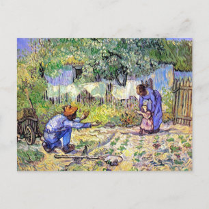 Carte Postale Vincent Van Gogh - Premiers Pas - Fête des Pères A