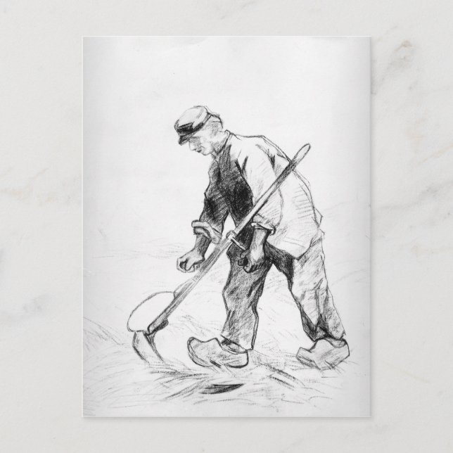 Carte Postale Vincent van Gogh | Reaper (Devant)