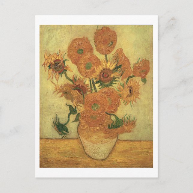 Carte Postale Vincent van Gogh | Sunflowers, 1889 (Devant)