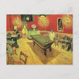 Carte Postale Vincent Van Gogh - The Night Cafe Fine Art