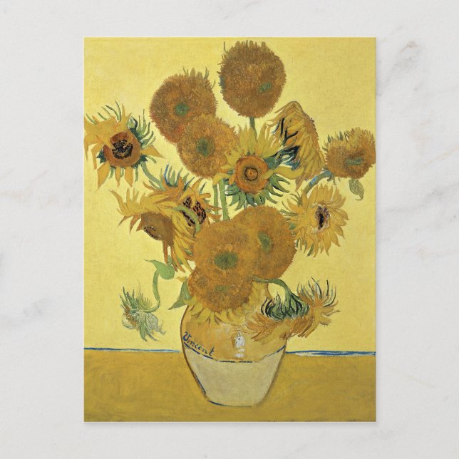 Carte Postale Vincent van Gogh | Tournesols, 1888 (Devant)