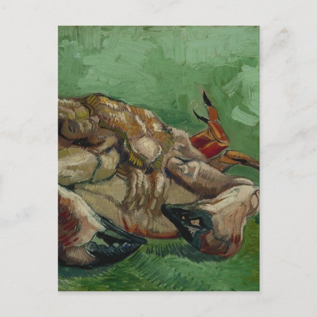 Carte Postale Vincent van Gogh - Un crabe sur le dos (Devant)