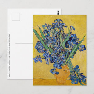 Carte Postale Vincent van Gogh - Vase avec Irises