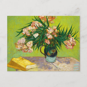 Carte Postale Vincent Van Gogh Vase Avec Oleandres Et Livres