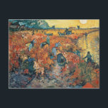 Carte Postale Vincent van Gogh | Vignobles rouges à Arles, 1888<br><div class="desc">Vignobles rouges à Arles,  1888 | par Vincent van Gogh | Lieu de l'art : Musée Pouchkine,  Moscou,  Russie | Artiste néerlandais | Numéro de collection d'images : XIR35633</div>