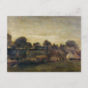 Carte Postale Vincent van Gogh Village à Twilight Painting