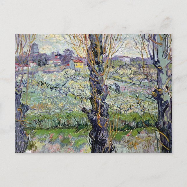 Carte Postale Vincent van Gogh | Vue d'Arles, 1889 (Devant)