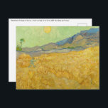 Carte Postale Vincent van Gogh - Wheatfield avec une Faucheuse<br><div class="desc">Wheatfield with Reaper at Sunrise - Vincent van Gogh,  Huile sur toile,  1889,  Saint-Remy-de-Provence</div>