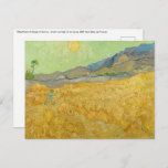 Carte Postale Vincent van Gogh - Wheatfield avec une Faucheuse<br><div class="desc">Wheatfield with Reaper at Sunrise - Vincent van Gogh,  Huile sur toile,  1889,  Saint-Remy-de-Provence</div>