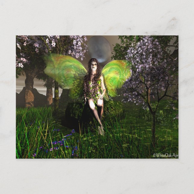 Carte Postale Vineglitter de fée (Devant)