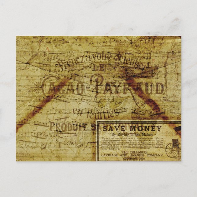 Carte Postale Vintage (Devant)