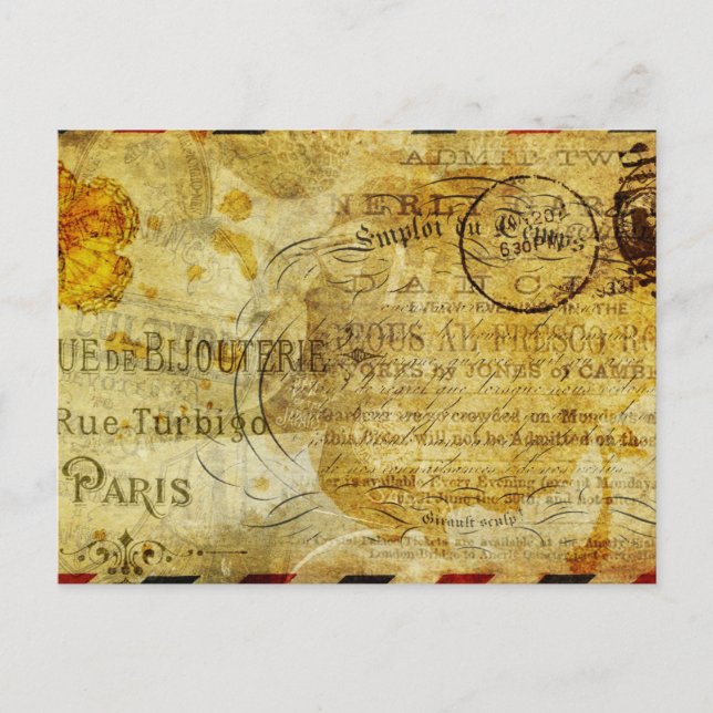 Carte postale vintage (Devant)