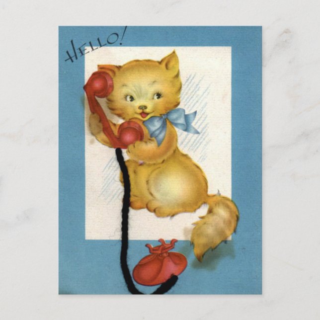 Carte postale vintage (Devant)