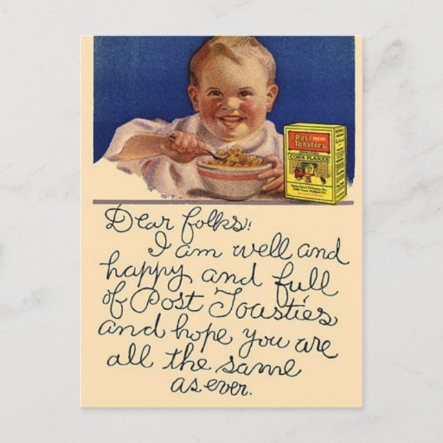Carte postale vintage (Devant)