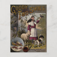 vintage 1888 Couverture du livre Goody-Two Chaussu