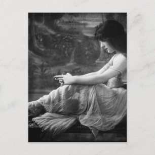 Carte Postale Vintage 1913 Evelyn Nesbit