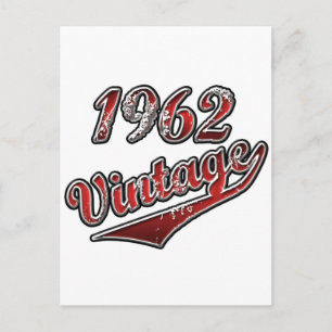 Carte Postale vintage 1962