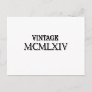 Carte Postale Vintage 1964