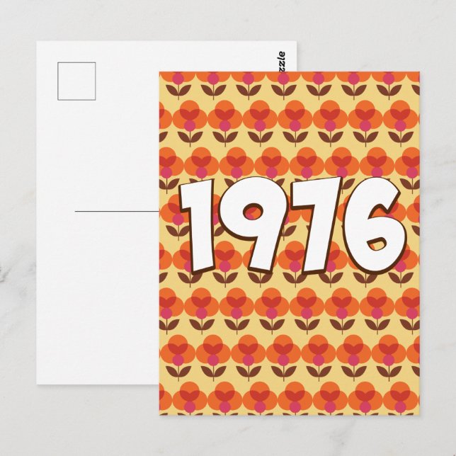 Carte Postale Vintage 1976 (Devant / Derrière)