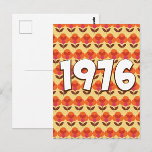 Carte Postale Vintage 1976