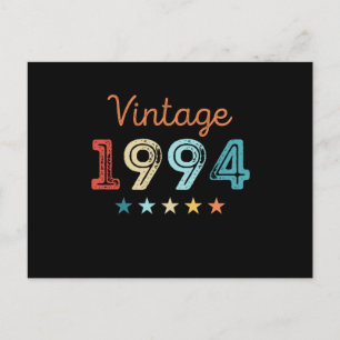 Carte Postale Vintage 1994 30e anniversaire Retro Cadeau 30 ans