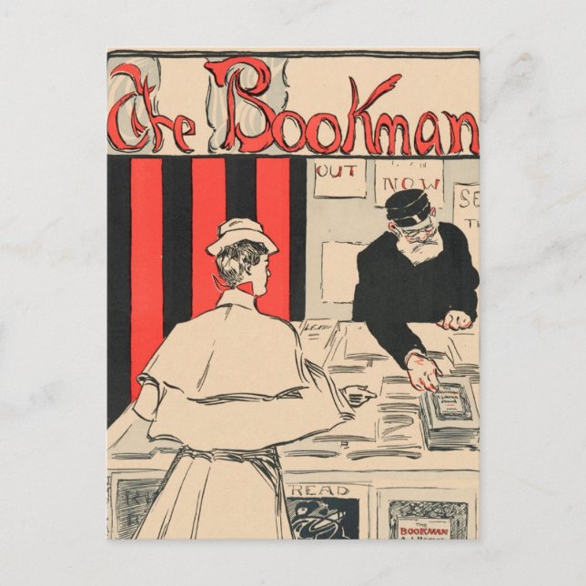 Carte Postale Vintage 6 Art américain - (Devant)