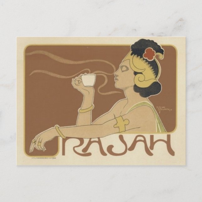 Carte postale Vintage Ad Poster (Devant)