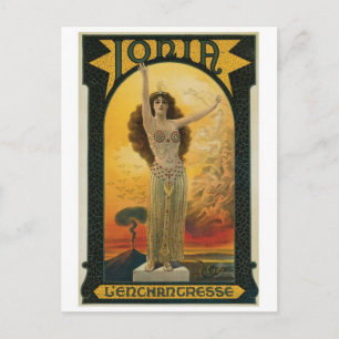 Carte postale Vintage Ad Poster