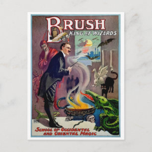 Carte postale Vintage Ad Poster