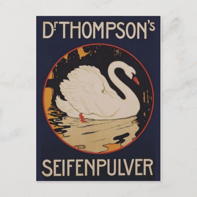 Carte postale Vintage Ad Poster (Devant)