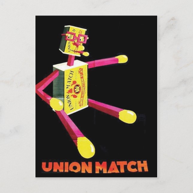 Carte postale Vintage Ad Poster (Devant)