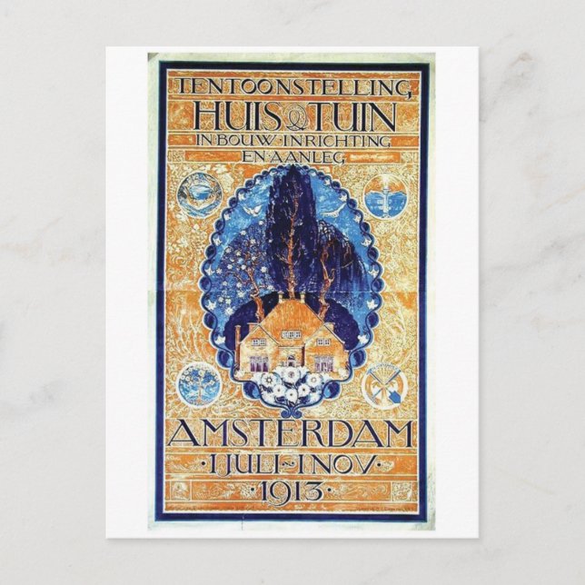 Carte postale Vintage Ad Poster (Devant)