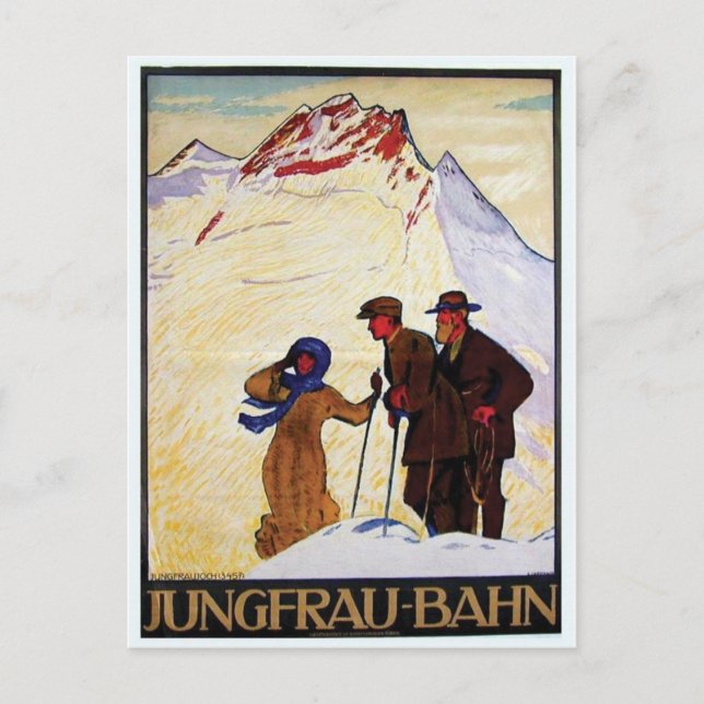 Carte postale Vintage Ad Poster (Devant)