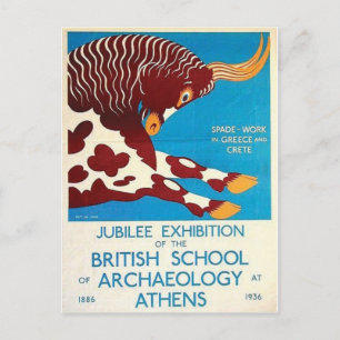 Carte postale Vintage Ad Poster