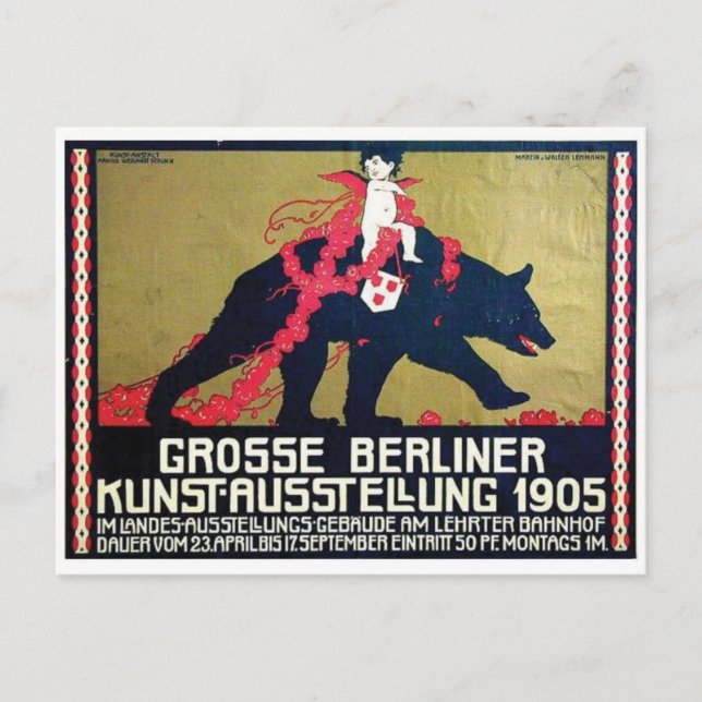 Carte postale Vintage Ad Poster (Devant)