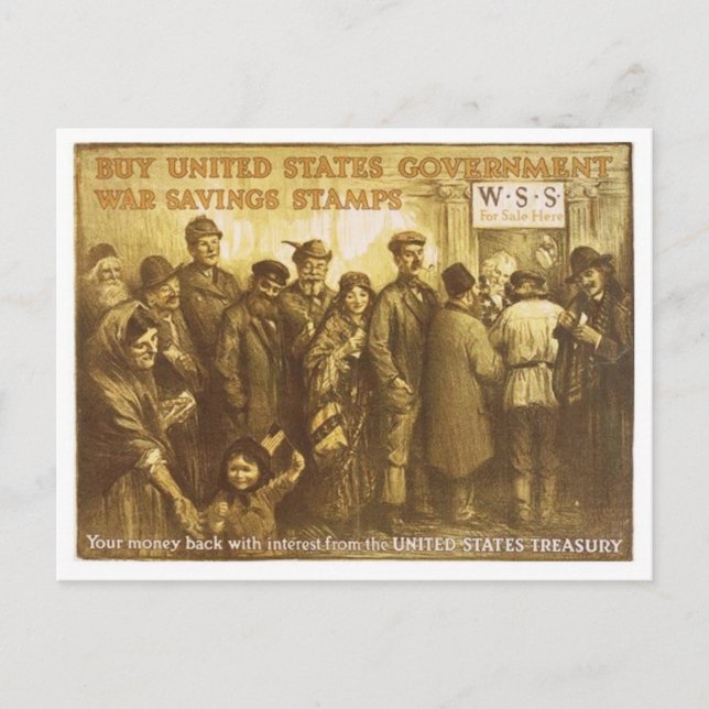 Carte postale Vintage Ad Poster (Devant)