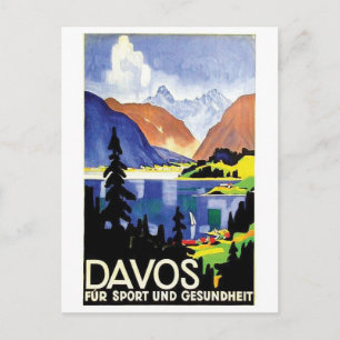 Carte postale Vintage Ad Poster