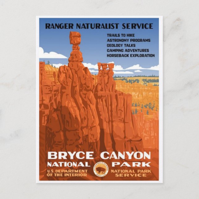 Carte postale Vintage Ad Poster (Devant)