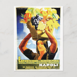 Carte postale Vintage Ad Poster