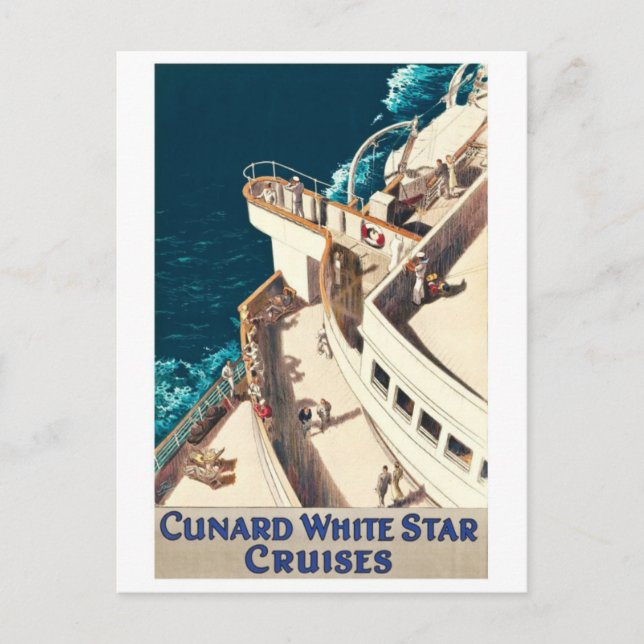 Carte postale Vintage Ad Poster (Devant)