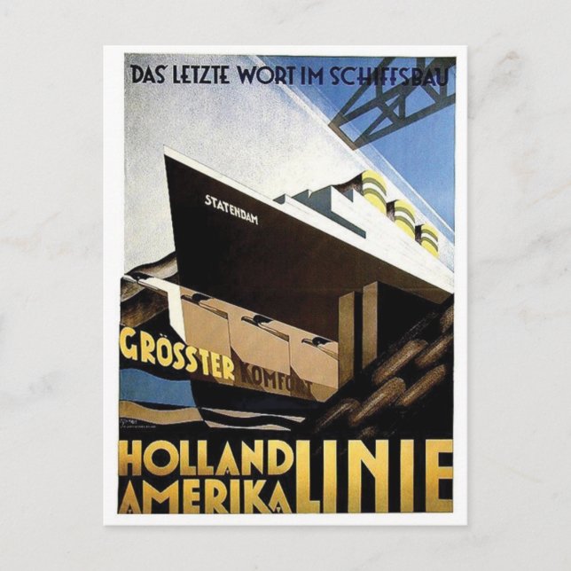 Carte postale Vintage Ad Poster (Devant)