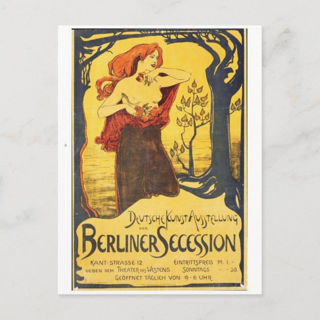 Carte postale Vintage Ad Poster (Devant)