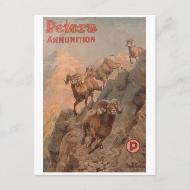 Carte postale Vintage Ad Poster (Devant)