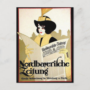 Carte postale Vintage Ad Poster
